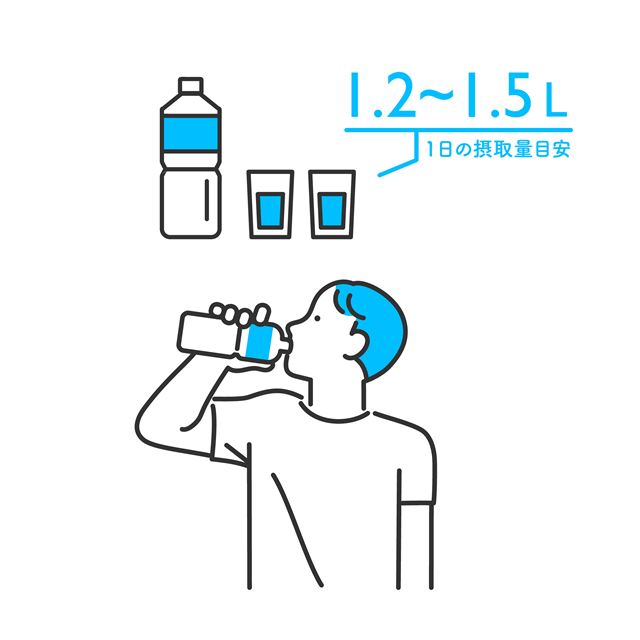 大人１人で１日３Lを消費するといわれています。南海トラフ級の大災害時に備蓄が尽きるリスクは大きいです。